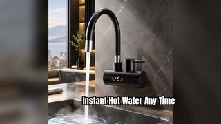 Vòi inox 304, vòi bếp và phòng tắm, vòi điện làm nóng tức thời