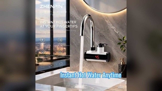 Chất liệu ABS, Vòi nước nóng điện Vòi làm nóng tức thì Vòi nước nóng làm nóng tức thì