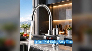 Màn hình kỹ thuật số vòi nước nóng tức thì