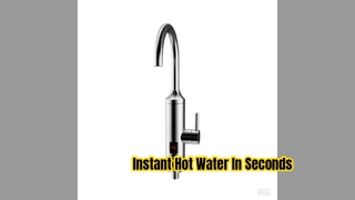 Vòi nước nóng điện tức thời, 3300W, làm nóng nước trong 3–5 giây, thích hợp sử dụng trong nhà bếp