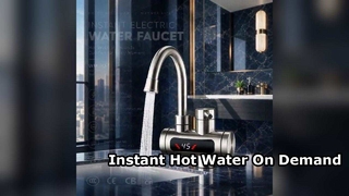 Vòi nước nóng tức thì Vòi phòng tắm bằng thép không gỉ