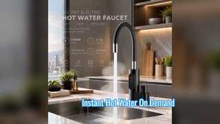 Buồng gia nhiệt bằng nhôm đúc, vòi chống cặn vôi và vòi chống bỏng giúp bạn yên tâm hơn.