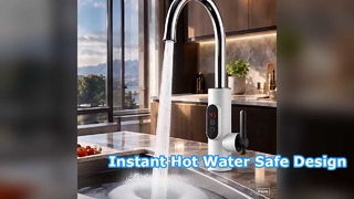 Thiết kế tách riêng nước và điện, giúp sử dụng an toàn hơn so với các bộ phận làm nóng truyền thống